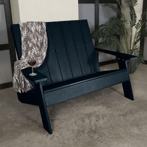 Barcelona Double Wide Modern Adirondack Chair Adirondack Chair