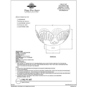 Barefoot Beach Burner Plate