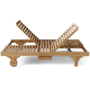 Bel-Air Double Back Lounger 2-Pieces Set Lounge Chair