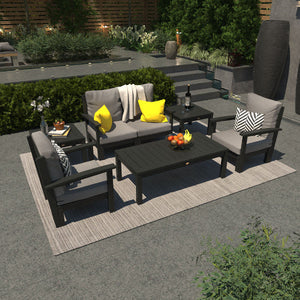 Bespoke Deep Seating Loveseat, Set of Chairs, Conversation and 2 Side Table Chair