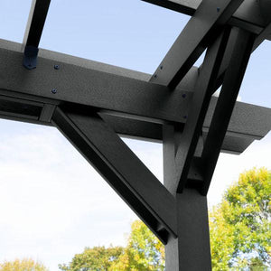 Bodhi Pergola and Lehigh Swing Set 5ft Pergola