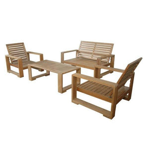 Capistrano 5-Piece Deep Seating Loveseat Collection - The Charming Bench Company
