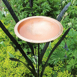Cattail Birdbath Birdbath
