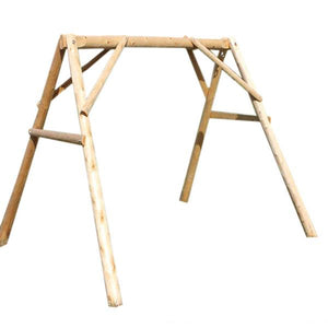 Cedar Log A-Frame Swing Mount