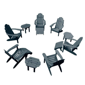 Classic Westport Adirondack Fireside Set Conversation Set