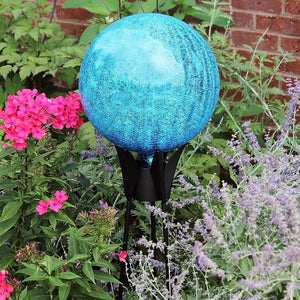 Crackle Glass Gazing Globes