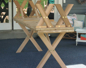 Creekvine Designs Red Cedar Backyard Bash Picnic Table Set Picnic Bench