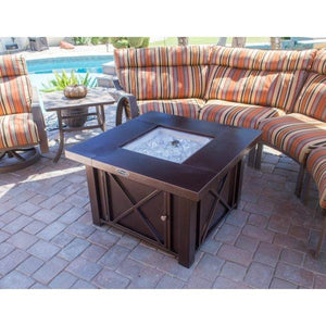 Decorative Hammered Bronze Fire Pit Fire Pits
