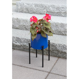 Eileen Planter with Steel Patina Pot Patina Pot