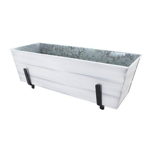 Flower Box with Railing Brackets Railing Brackets