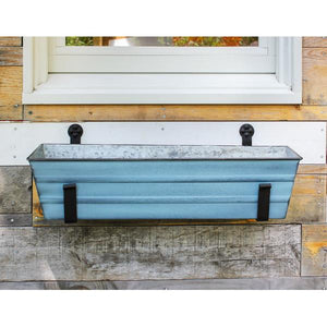 Flower Box with Wall Brackets Flower Box