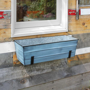 Flower Box with Wall Brackets Flower Box