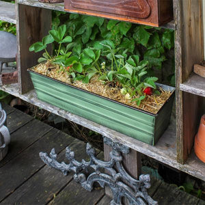 Galvanized Steel Flower Box Planter Flower Box