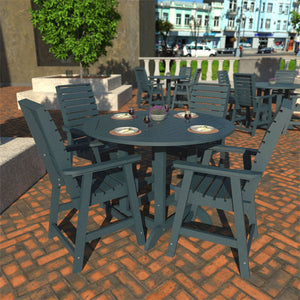 Glennville 5pc Round Counter Dining Set Dining Set
