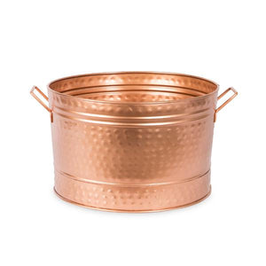 Hammered Copper Plated Tubs Copper Plated Tubs