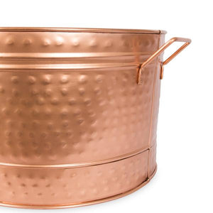 Hammered Copper Plated Tubs Copper Plated Tubs