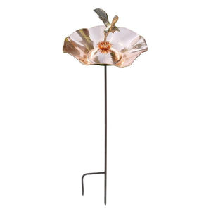 Hummingbird Birdbath Birdbath Bowl & Stake