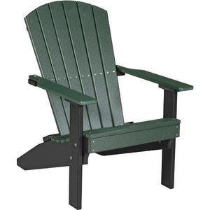 Lakeside Adirondack Chair Adirondack Chair Green & Black