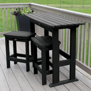 Lehigh 3pc Counter Height Balcony Set Conversation Set