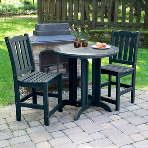 Lehigh 3pc Round Counter Height Outdoor Patio Dining Set Dining Set