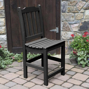 Lehigh 5pc Round Counter Height Recycled Plastic Outdoor Dining Set Dining Set