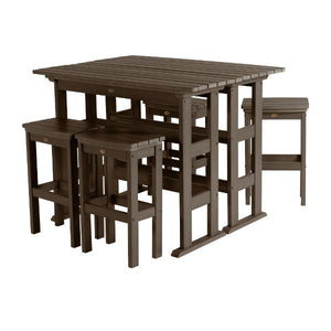 Lehigh 6pc Bar Height Balcony Set Conversation Set