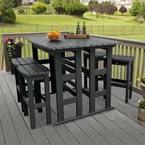 Lehigh 6pc Bar Height Balcony Set Conversation Set