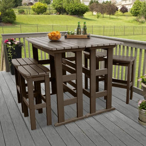 Lehigh 6pc Bar Height Balcony Set Conversation Set