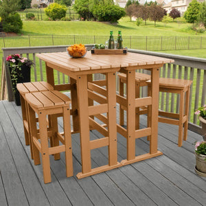 Lehigh 6pc Bar Height Balcony Set Conversation Set