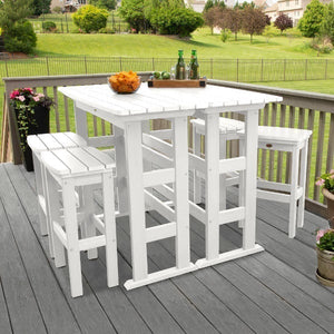 Lehigh 6pc Bar Height Balcony Set Conversation Set