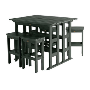 Lehigh 6pc Bar Height Balcony Set Conversation Set
