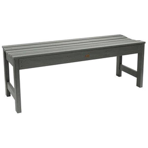 Lehigh Backless Synthetic Wood Picnic Bench Picnic Bench