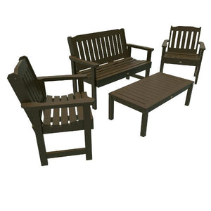 Lehigh Garden Conversation Set Conversation Set Weathered Acorn