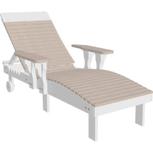 Lounge Chair Lounge Birch & White