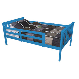 Mission Bed with Safety Rails - The Charming Bench Company