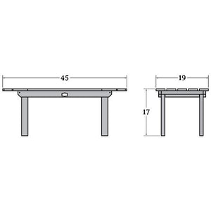 Mountain Bluff The Essential Conversation Table Outdoor Tables