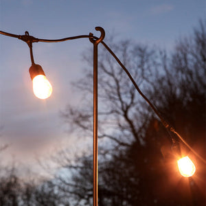 O-Hook Railing Pole for String Lights O-Hook Railing Pole