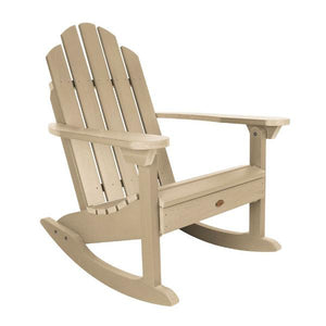 Outdoor Classic Westport Adirondack Rocking Chair Rocking Chair Tuscan Taupe