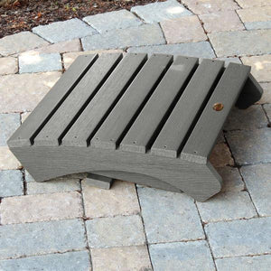 Outdoor Folding Adirondack Ottoman Patio Chair