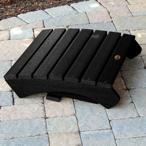 Outdoor Folding Adirondack Ottoman Patio Chair