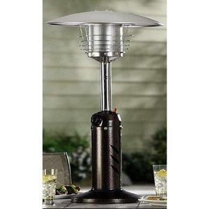 Outdoor Tabletop Patio Heater - Hammered Bronze Finish Patio Heater