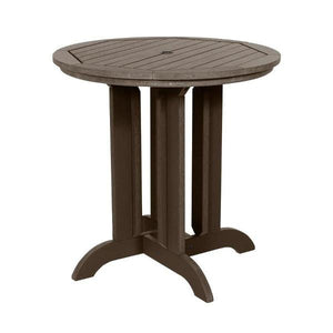 Outdoor Weatherly 3pc Round Counter Height Dining Set Dining Set