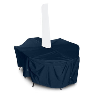 Oval/Rectangle Dining Set Cover w/Umbrella Hole Cover