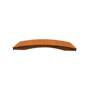 Plank Garden Bridge Bridge 4' x 10' / Cedar Stain
