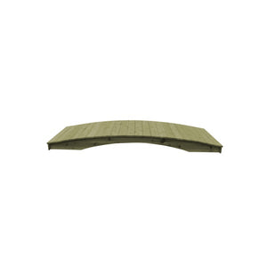 Plank Garden Bridge Bridge 4' x 10' / Linden Leaf Stain
