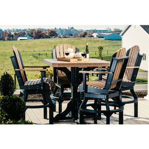 Poly 41" Square Table (Bar Height)