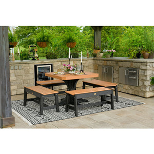 Poly 41" Square Table (Bar Height)