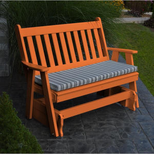 Poly Traditional English Glider Outdoor Glider