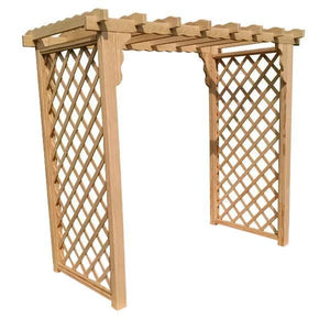 Pressure Treated Yellow Pine Covington Arbor Porch Swing Stand 5ft / Unfinished