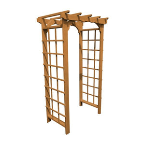 Pressure Treated Yellow Pine Morgan Arbor Porch Swing Stand 3ft / Oak Stain